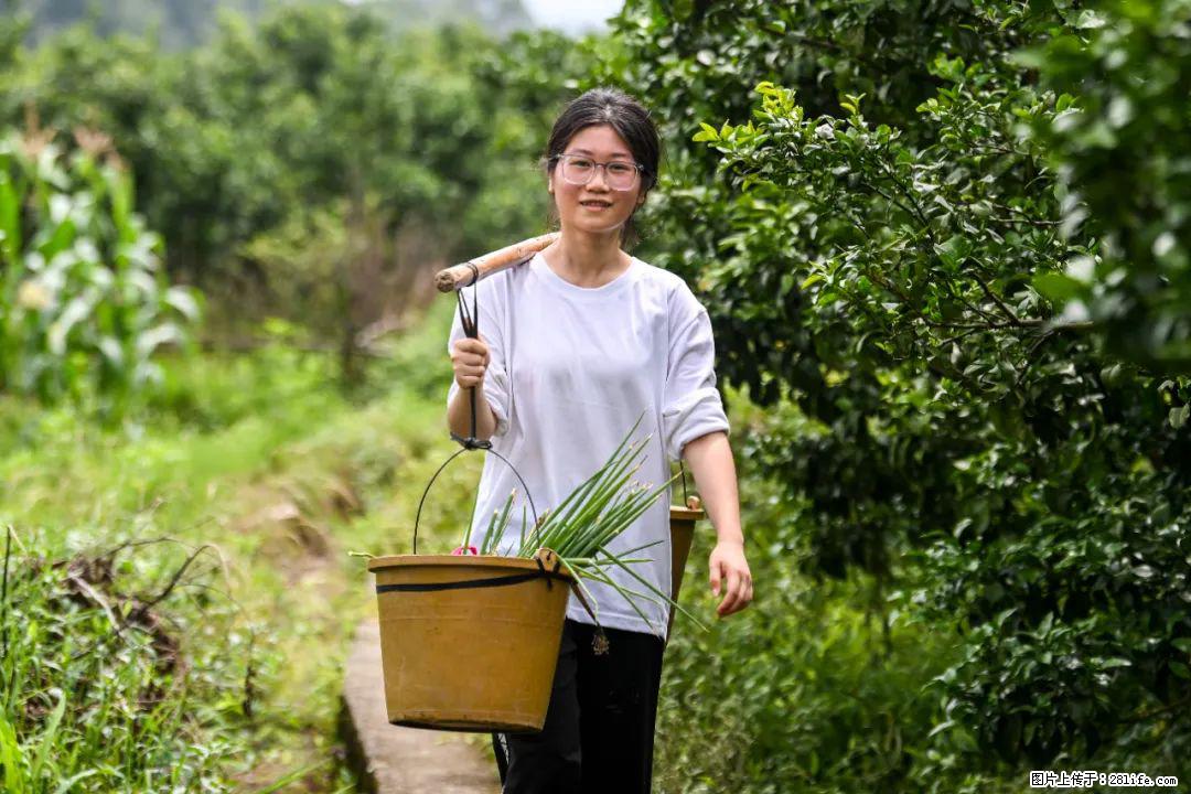 全网追的“扁担女孩”，找了一份暑假工，时薪12元 - 台湾生活资讯 - 台湾28生活网 tw.28life.com